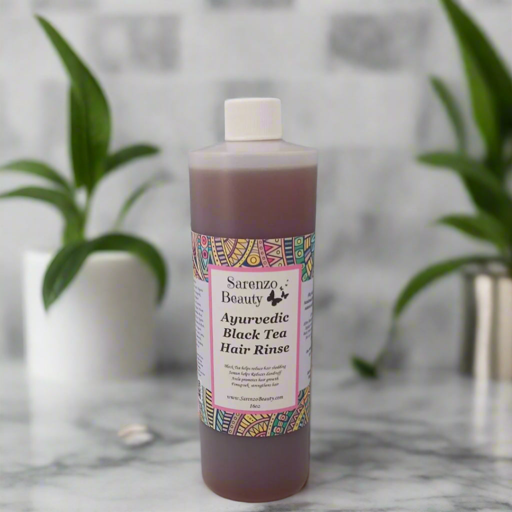 Ayurvedic Black Tea Hair Rinse