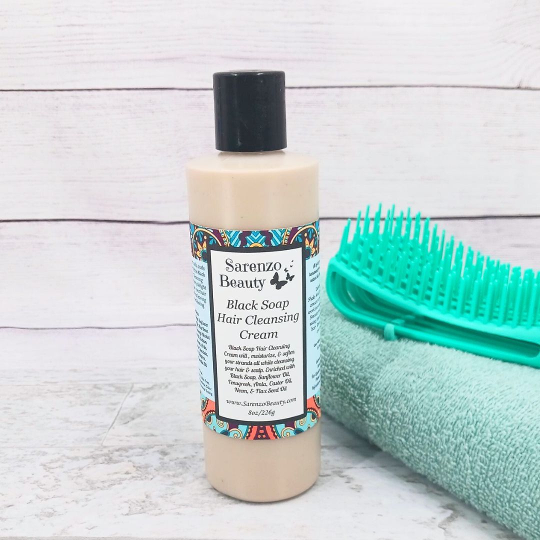 Black Soap Hair Cleansing Cream