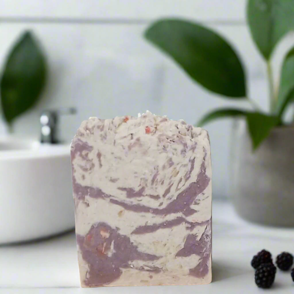 Black Raspberry Vanilla Bar Soap