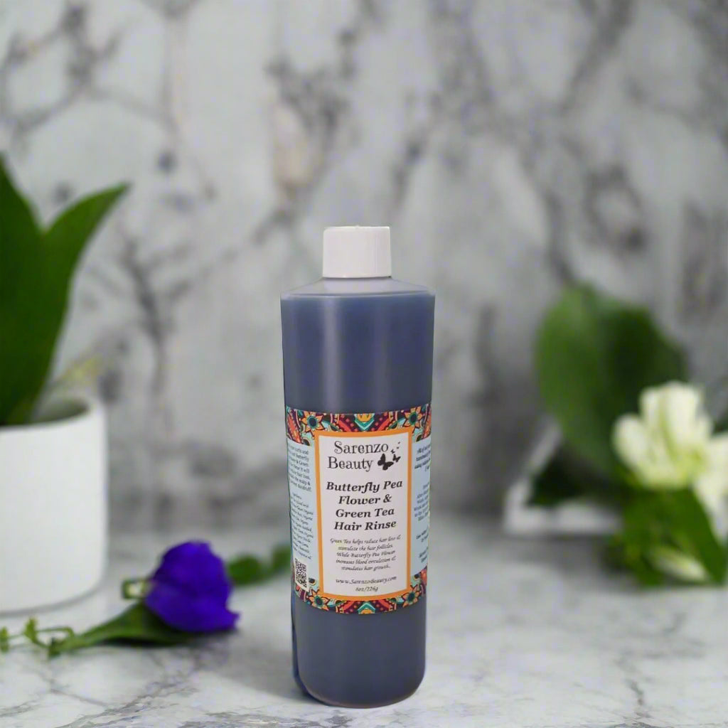 Butterfly Pea Flower & Green Tea Hair Rinse