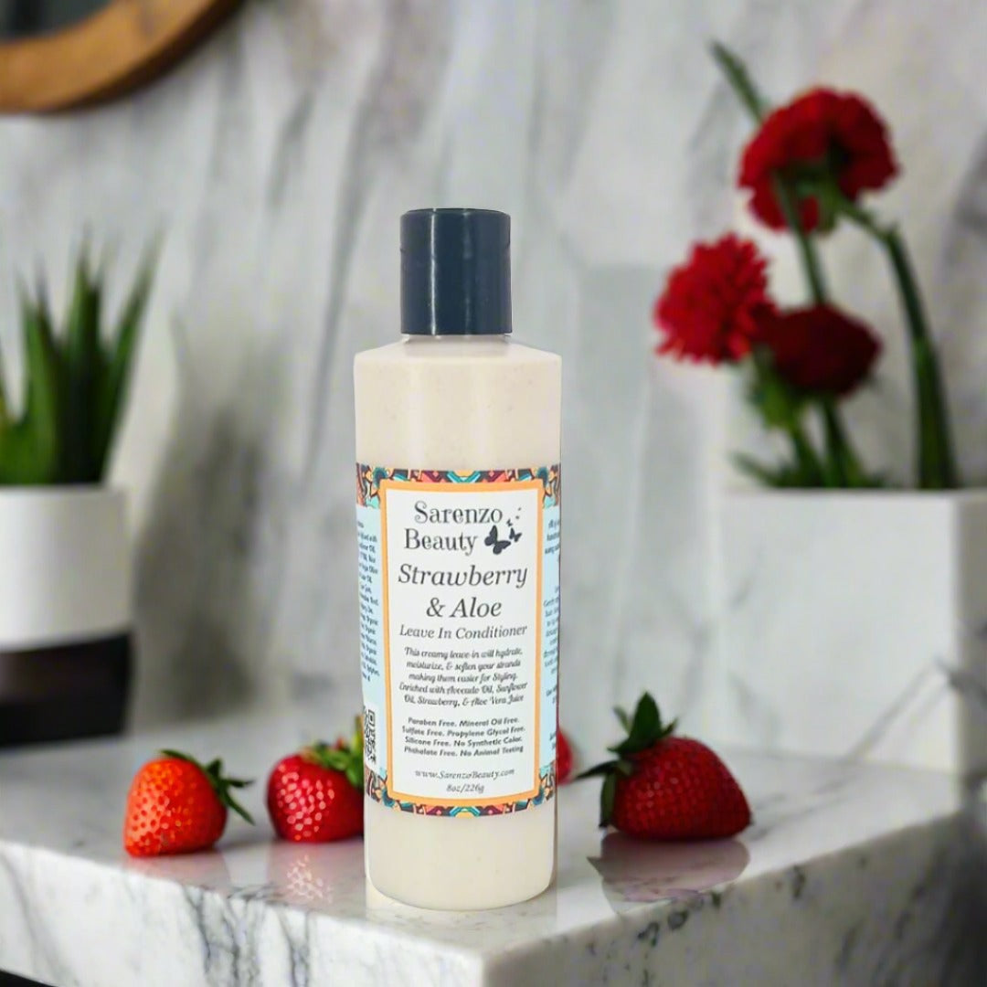 Strawberry & Aloe Leave-in Conditioner