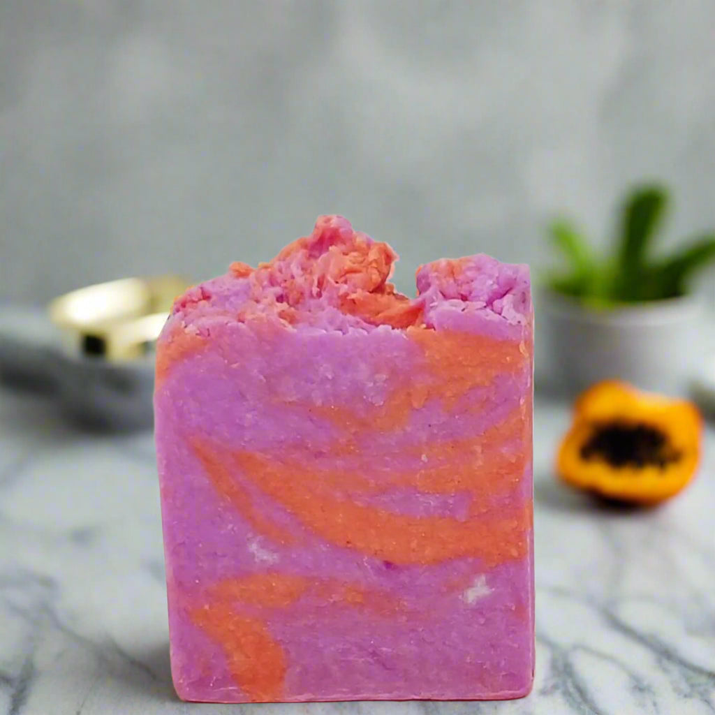 Papaya Mangosteen Bar Soap