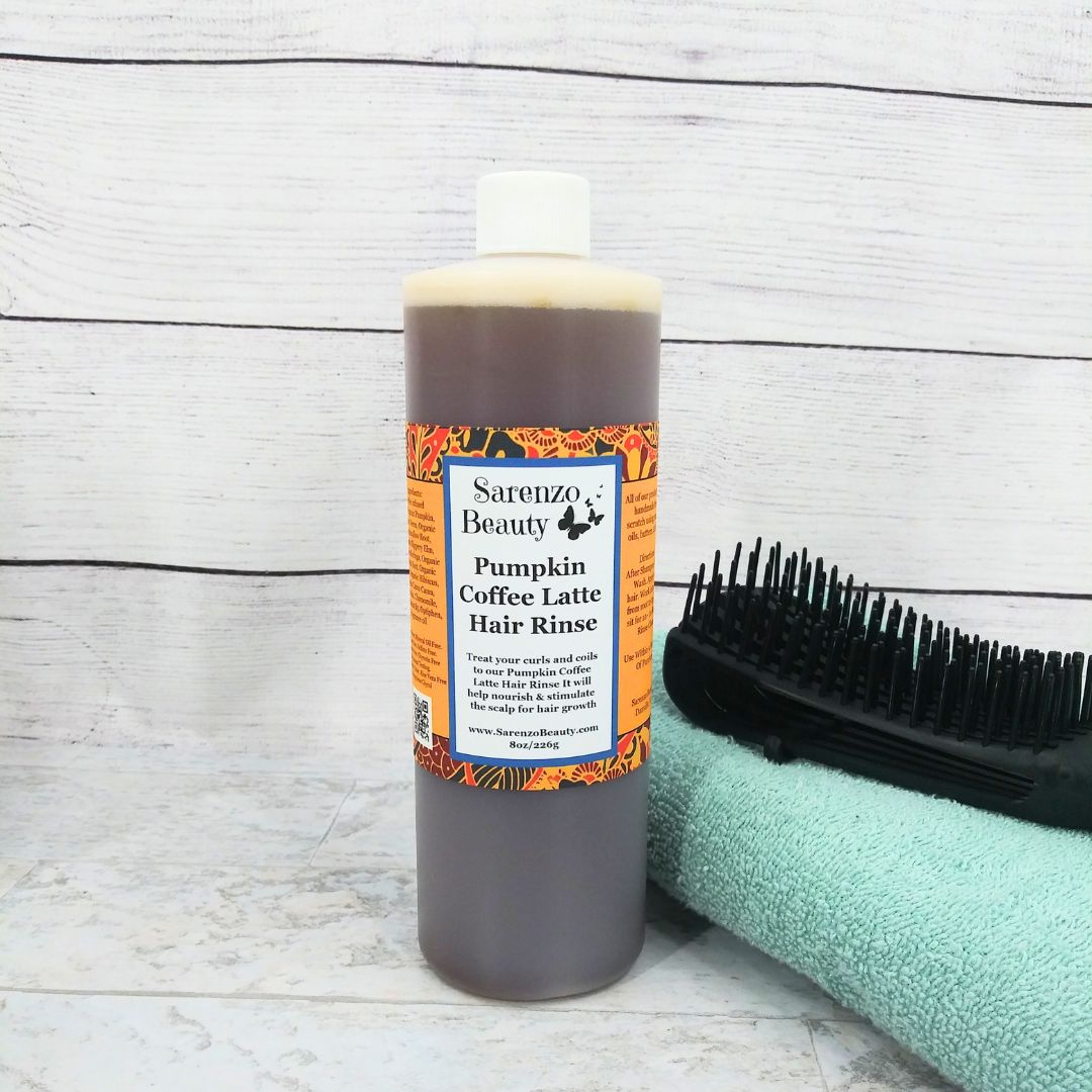 Pumpkin Coffee Latte Hair Rinse - Fall