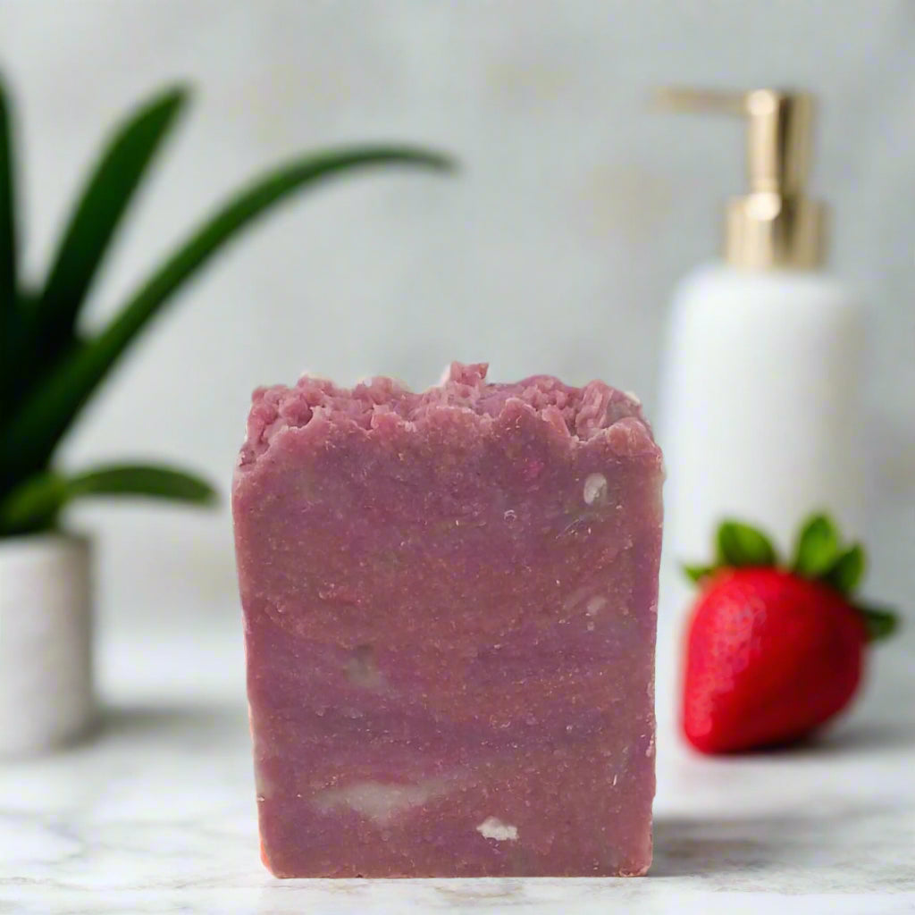 Strawberry & Cream Bar Soap