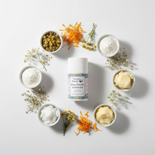 Baby Powder Circular Ingredients Layout