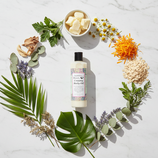 Ingredients flat lay