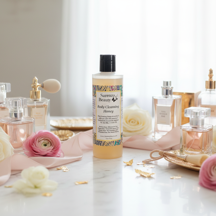 Luxurious marble with roses