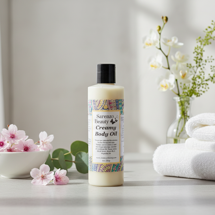 Minimalist concrete with spring flowers