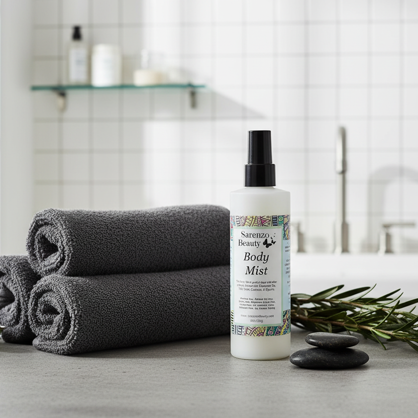 Modern concrete with spa bathroom background