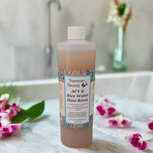 ACV & Rice Water Hair Rinse