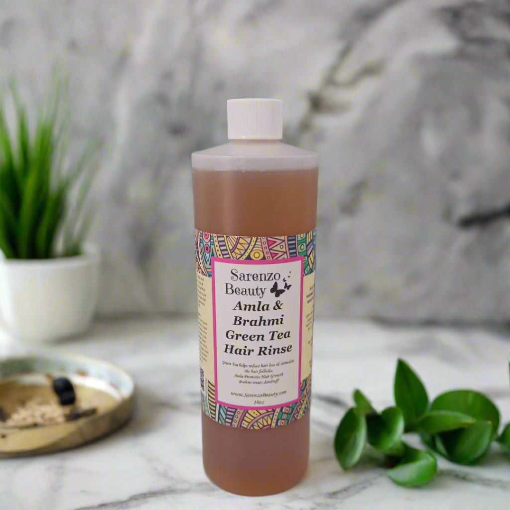 Amla & Brahmi Green Tea Hair Rinse