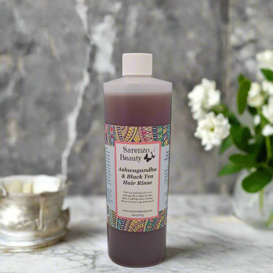 Ashwagandha & Black Tea  Hair Rinse
