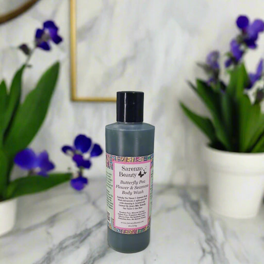 Butterfly Pea Flower & Seamoss Body Wash 