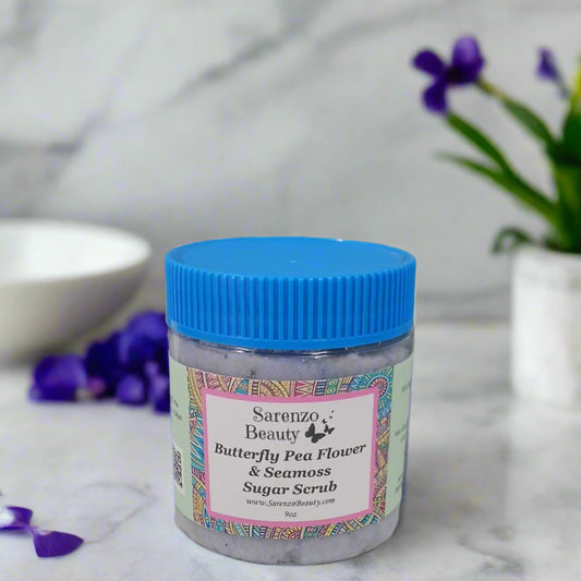 Butterfly Pea Flower & Seamoss Sugar Scrub