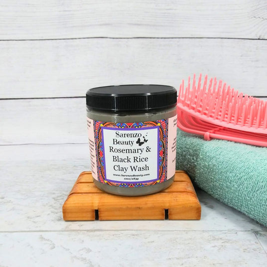 Rosemary & Black Rice Clay Wash