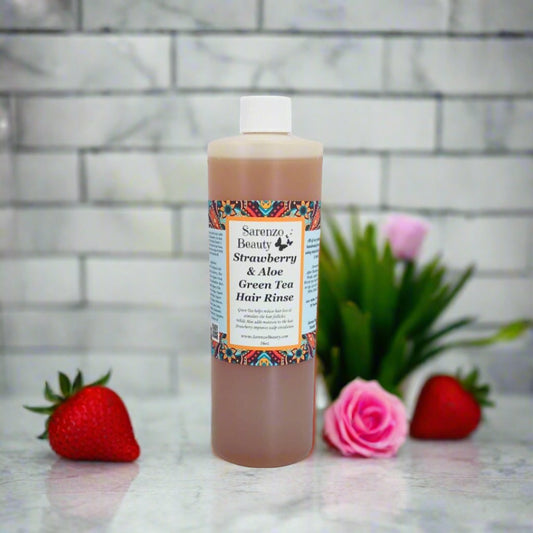 Strawberry & Aloe Green Tea Hair Rinse