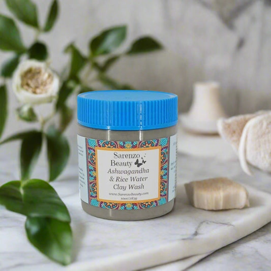 Ashwagandha & Rice Water Clay Wash