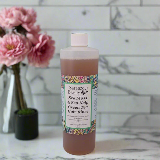 Sea Moss & Sea Kelp Green Tea Hair Rinse