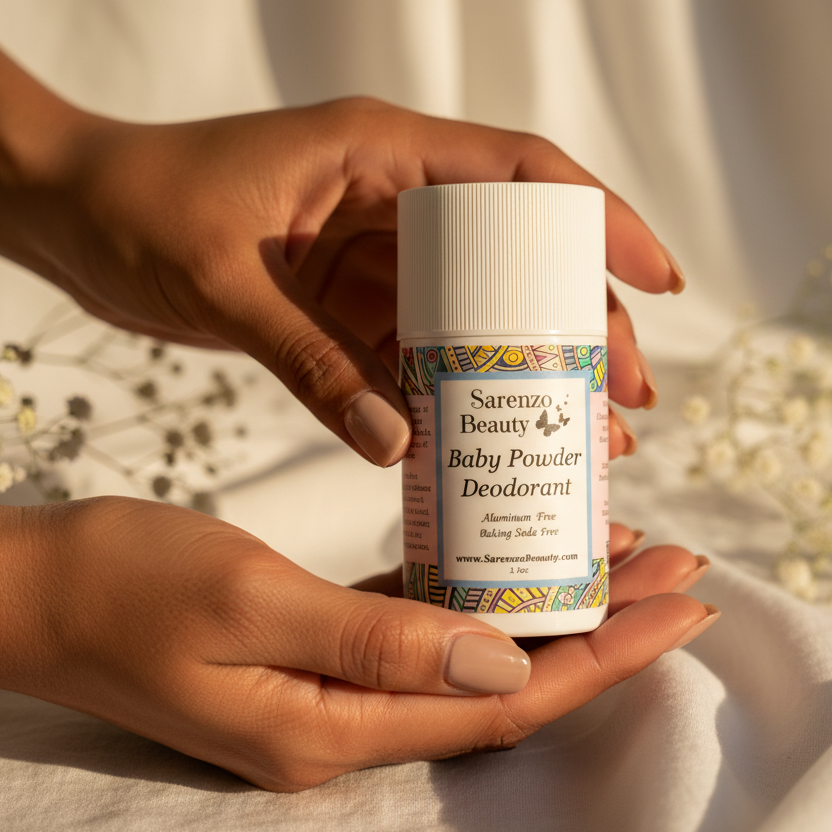 Baby Powder Lifestyle Hands Hero