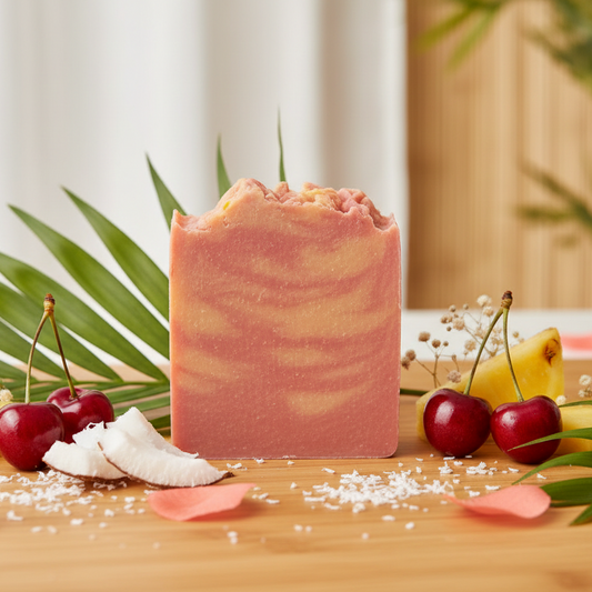 Bamboo with cherry colada elements