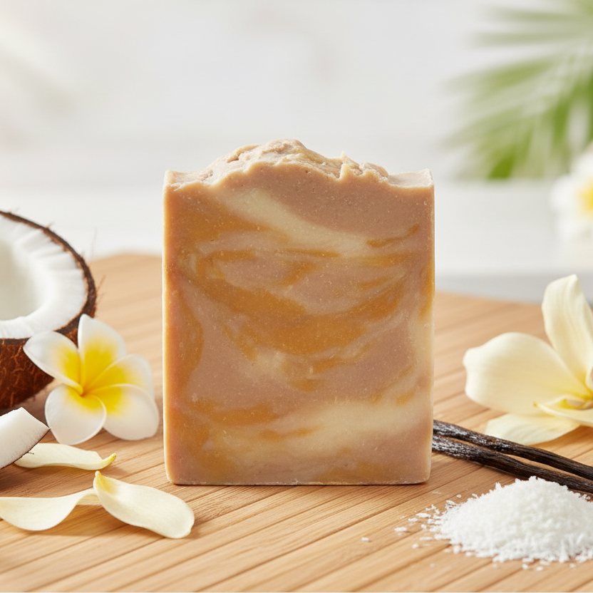 Bamboo with coconut vanilla elements