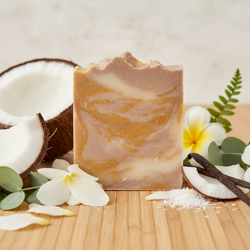 Bamboo with coconut vanilla elements