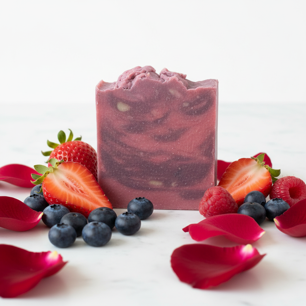 Berry Marble Elegance Hero