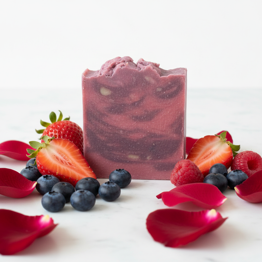 Berry Marble Elegance Hero