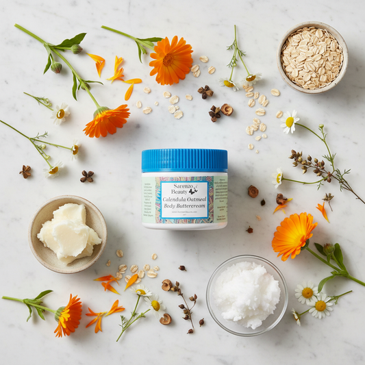 Calendula Buttercream Marble Ingredients - Regenerated