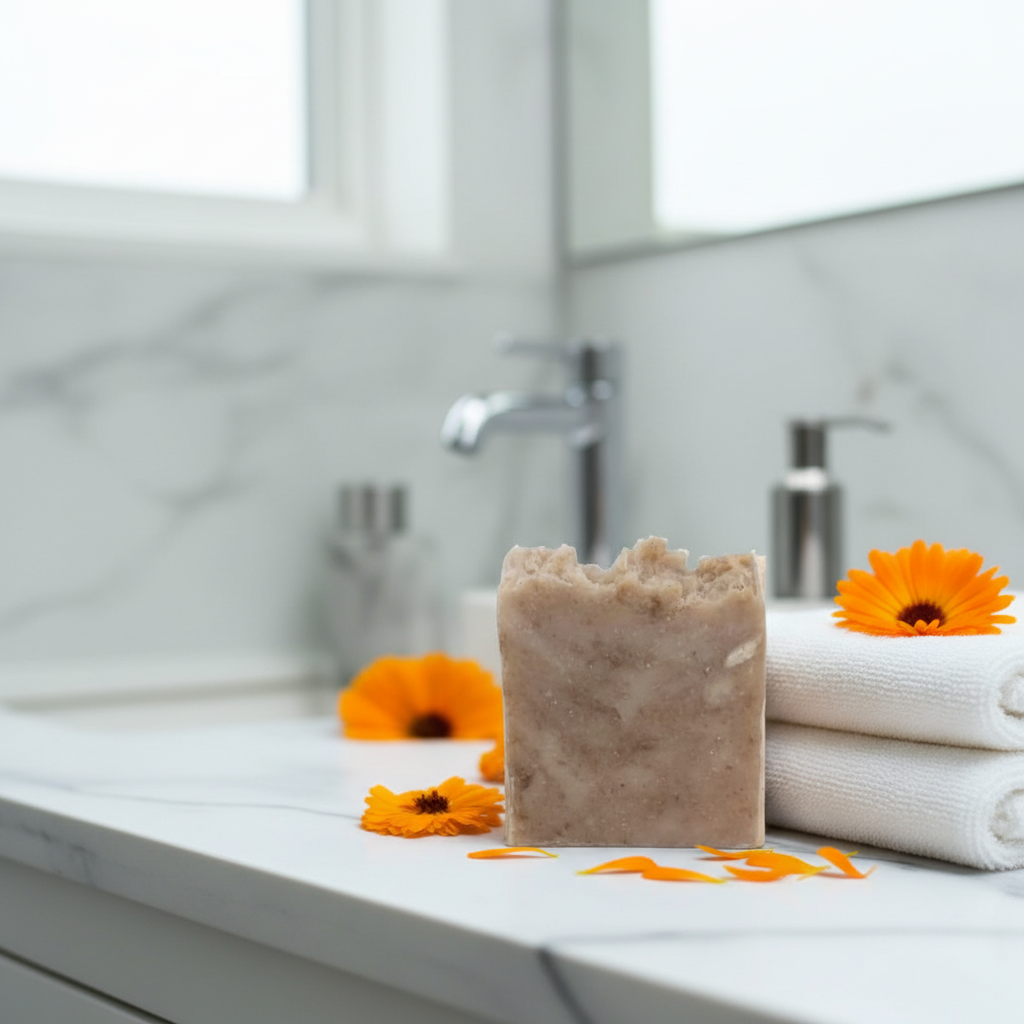 Calendula Soap Lifestyle