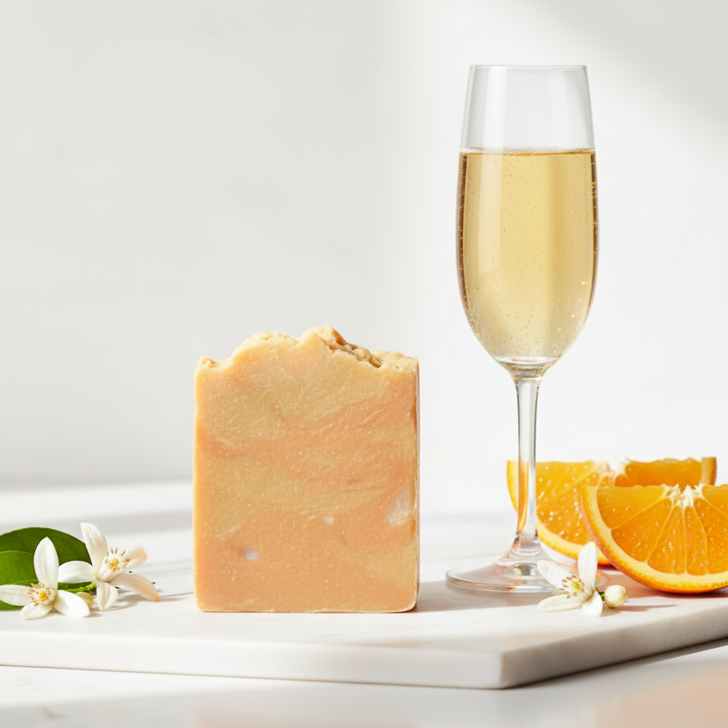 Champagne Citrus Marble Hero