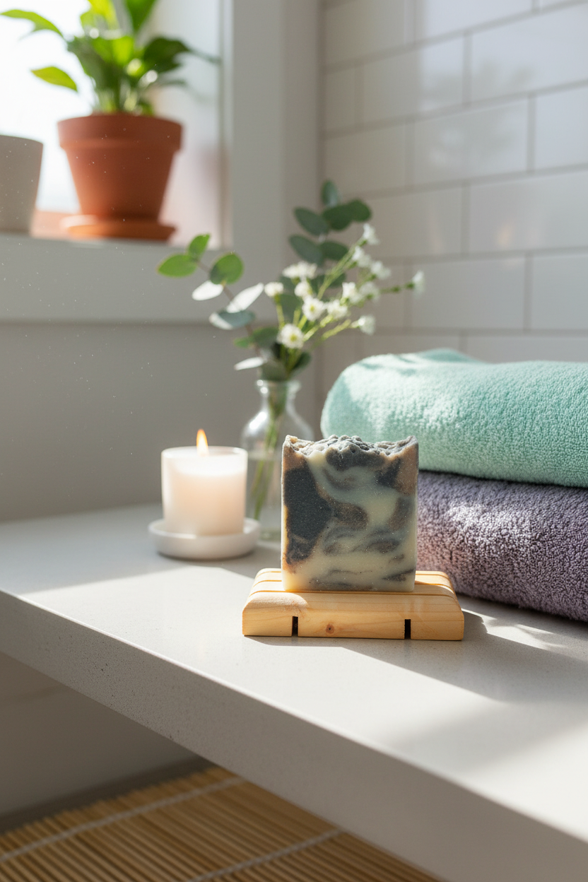 Lajay Swirl Soap Story - Bright