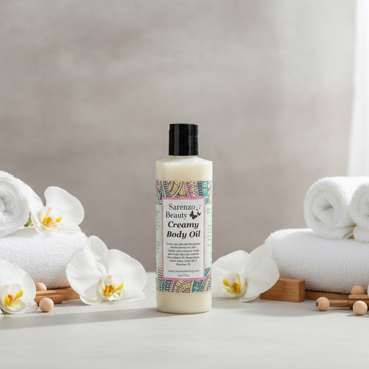 Light stone with white flowers