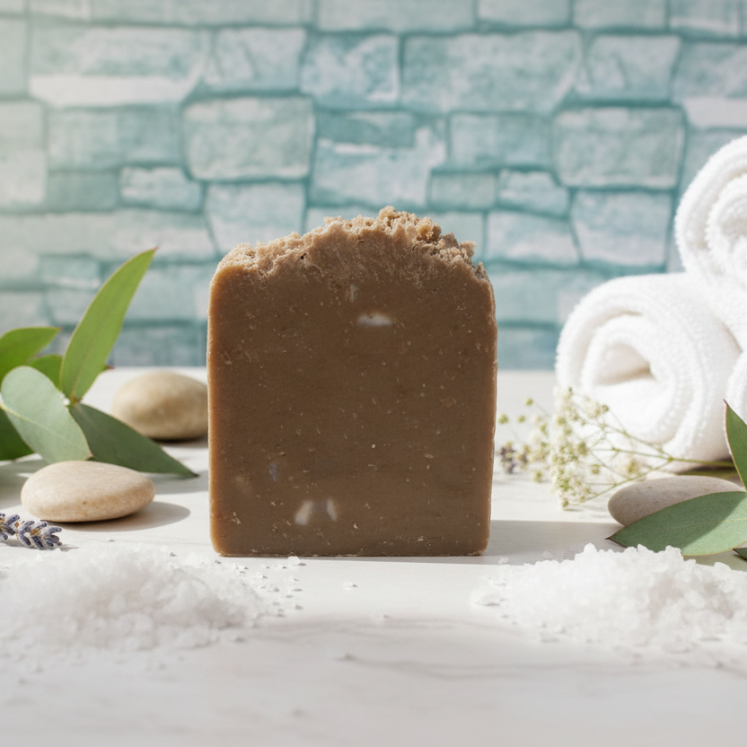 Marble with Dead Sea salt and stones