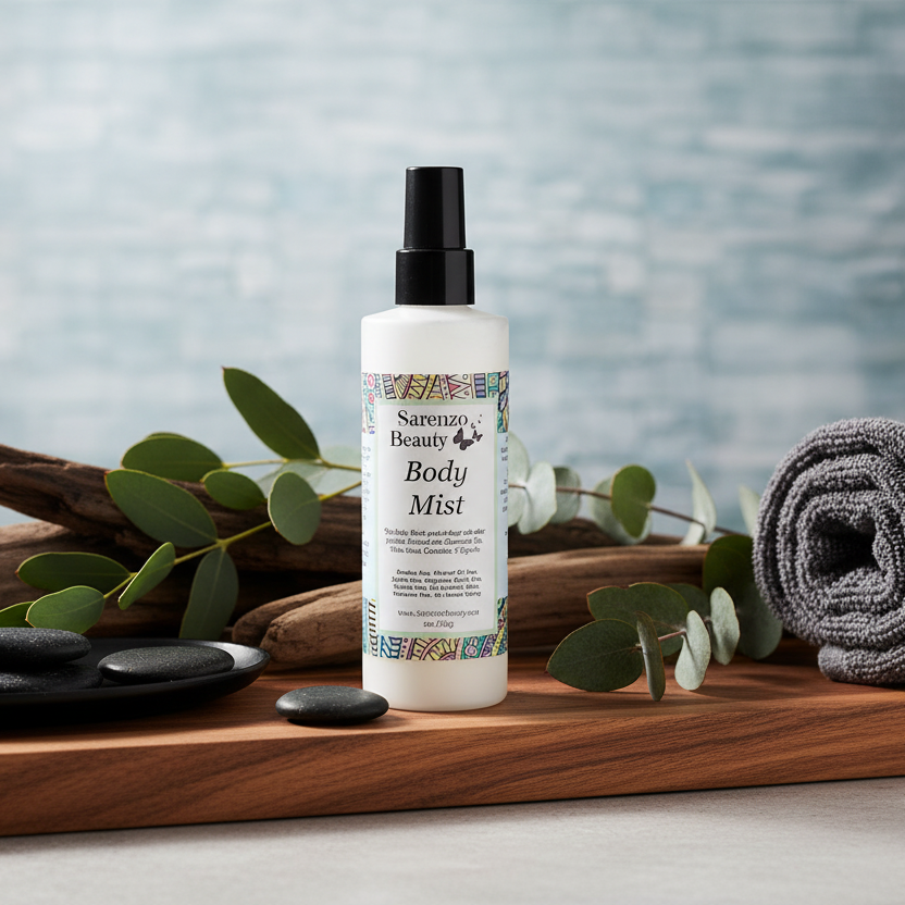 Natural dark wood with masculine elements