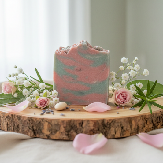 Natural wood with whimsical elements