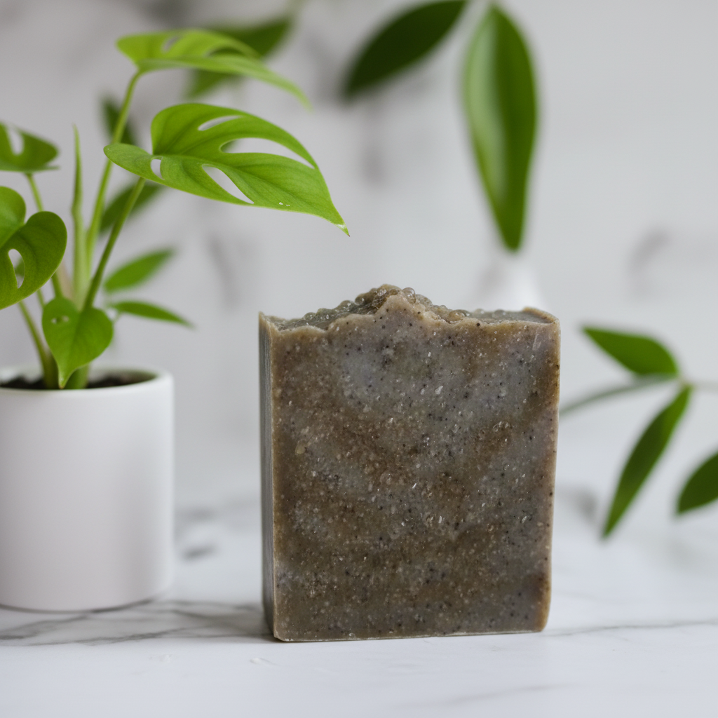 Neem Black Seed Soap Close-Up