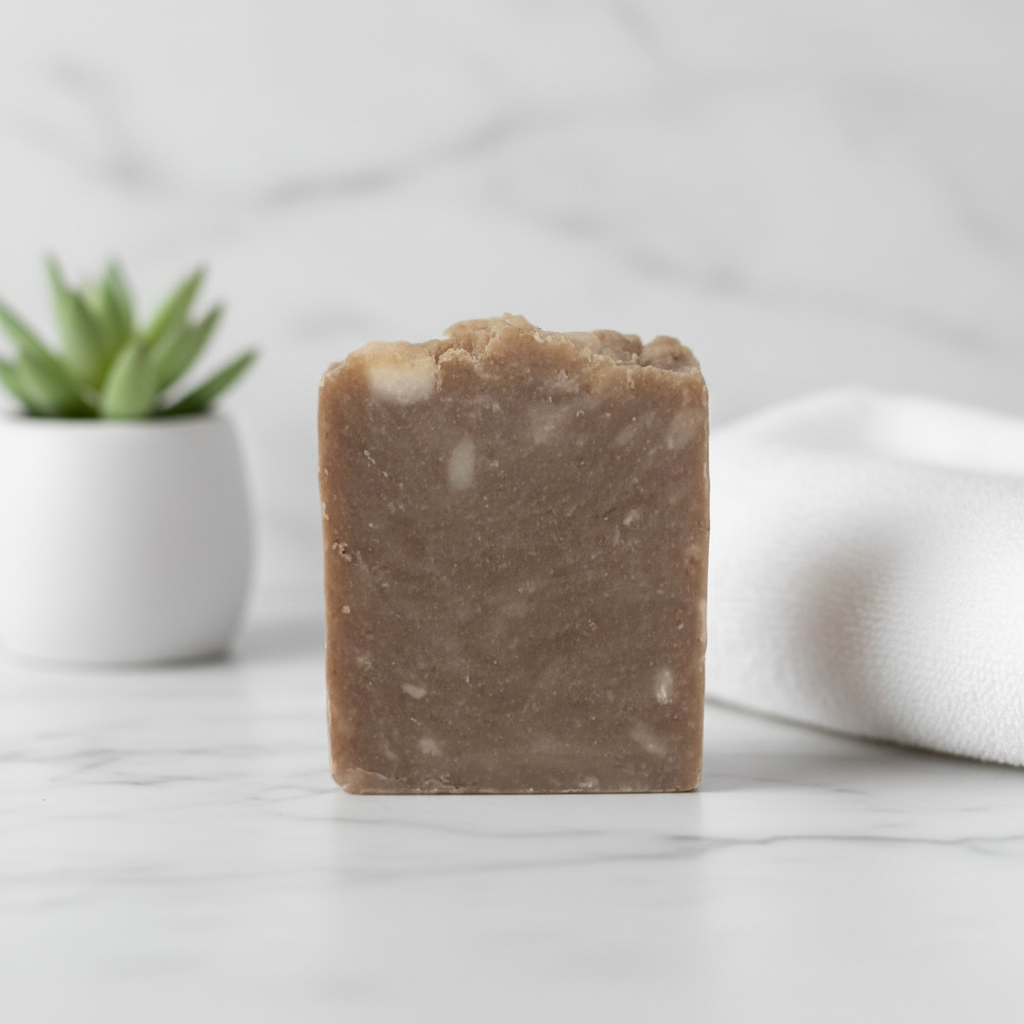 Pine Tar Soap Standing