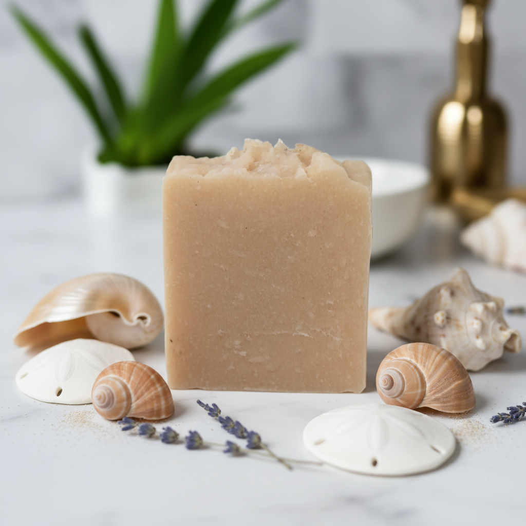 Sea Moss Soap Seashells Exact Match