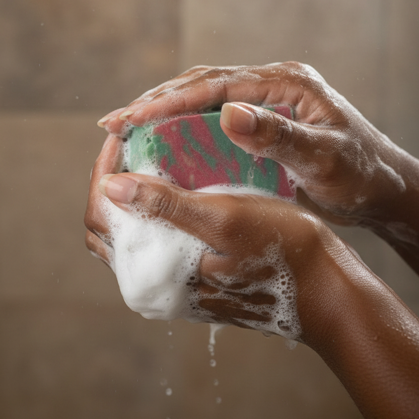 Soap In Use
