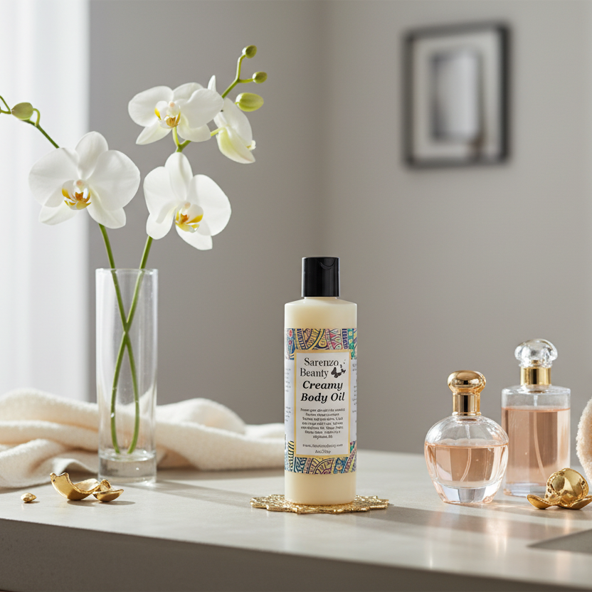 Sophisticated perfume vanity