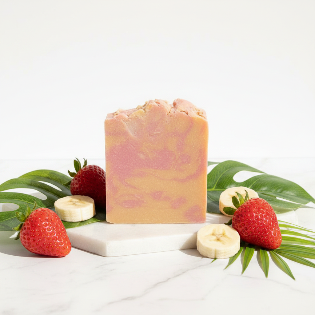 Strawberry Banana Marble Hero