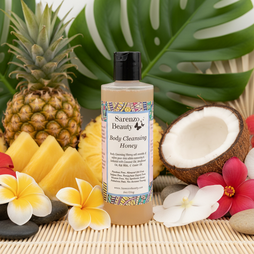 Tropical ingredients styling