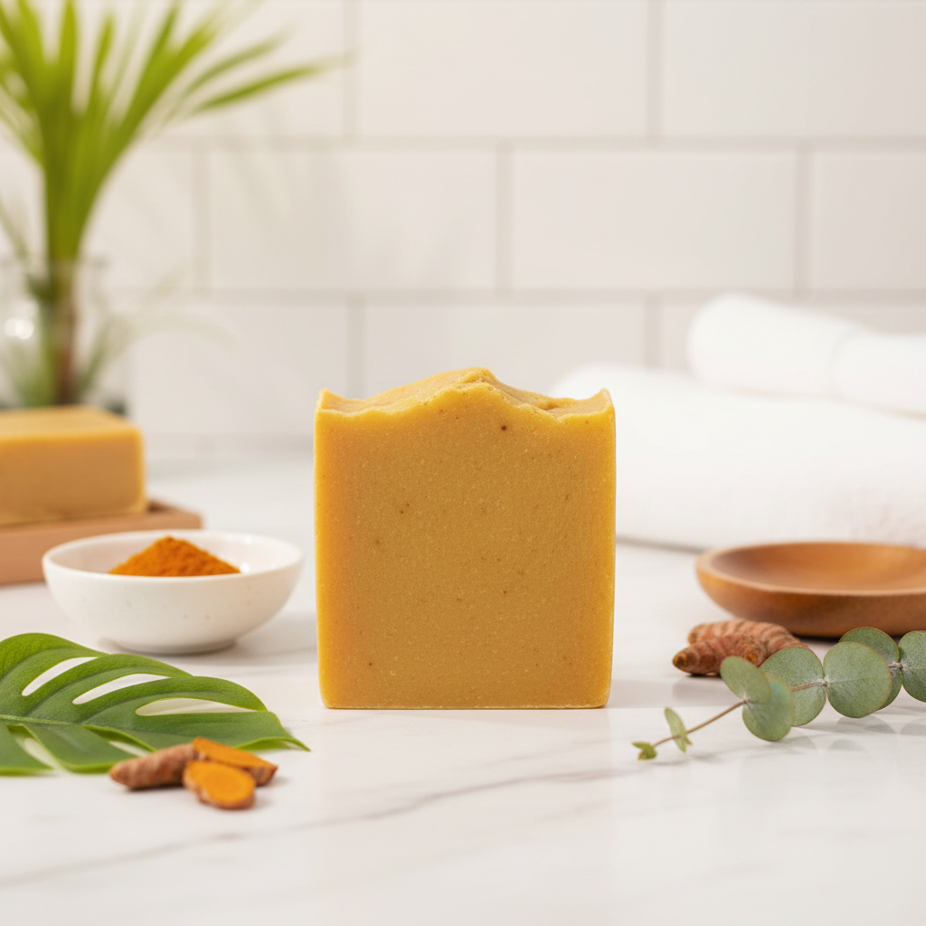 Turmeric Bar Soap Clean