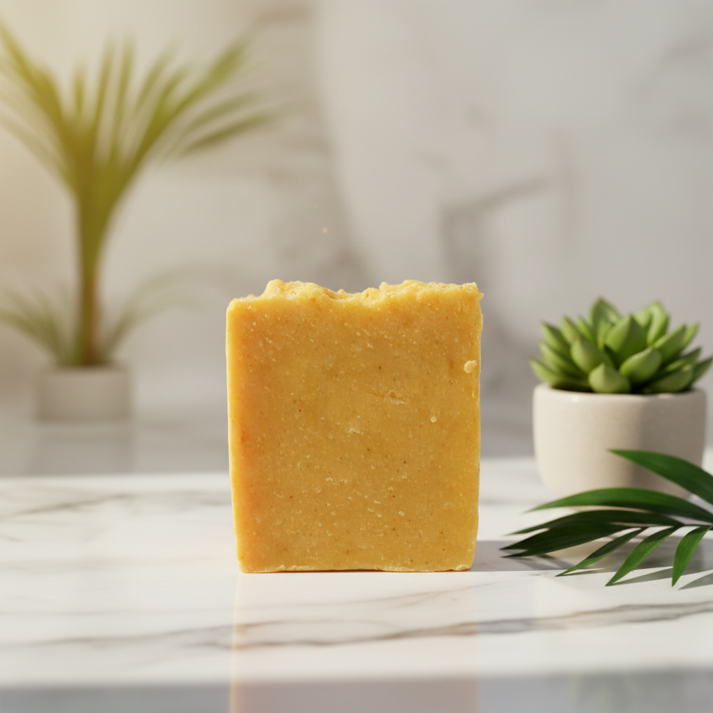 Turmeric Soap Morning Scene