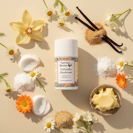 Vanilla Cream Background Ingredients