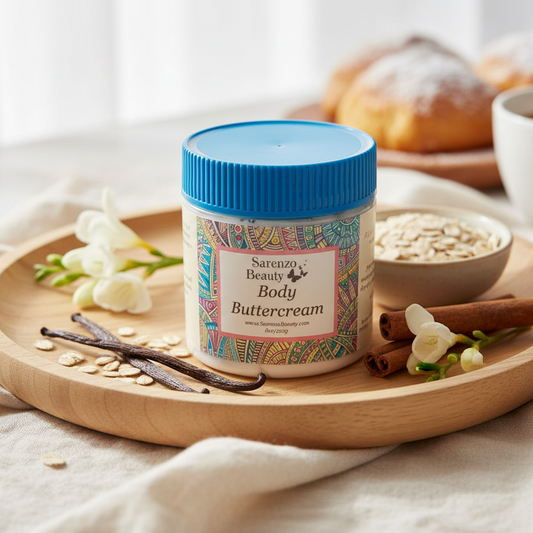 Wood tray with oatmeal